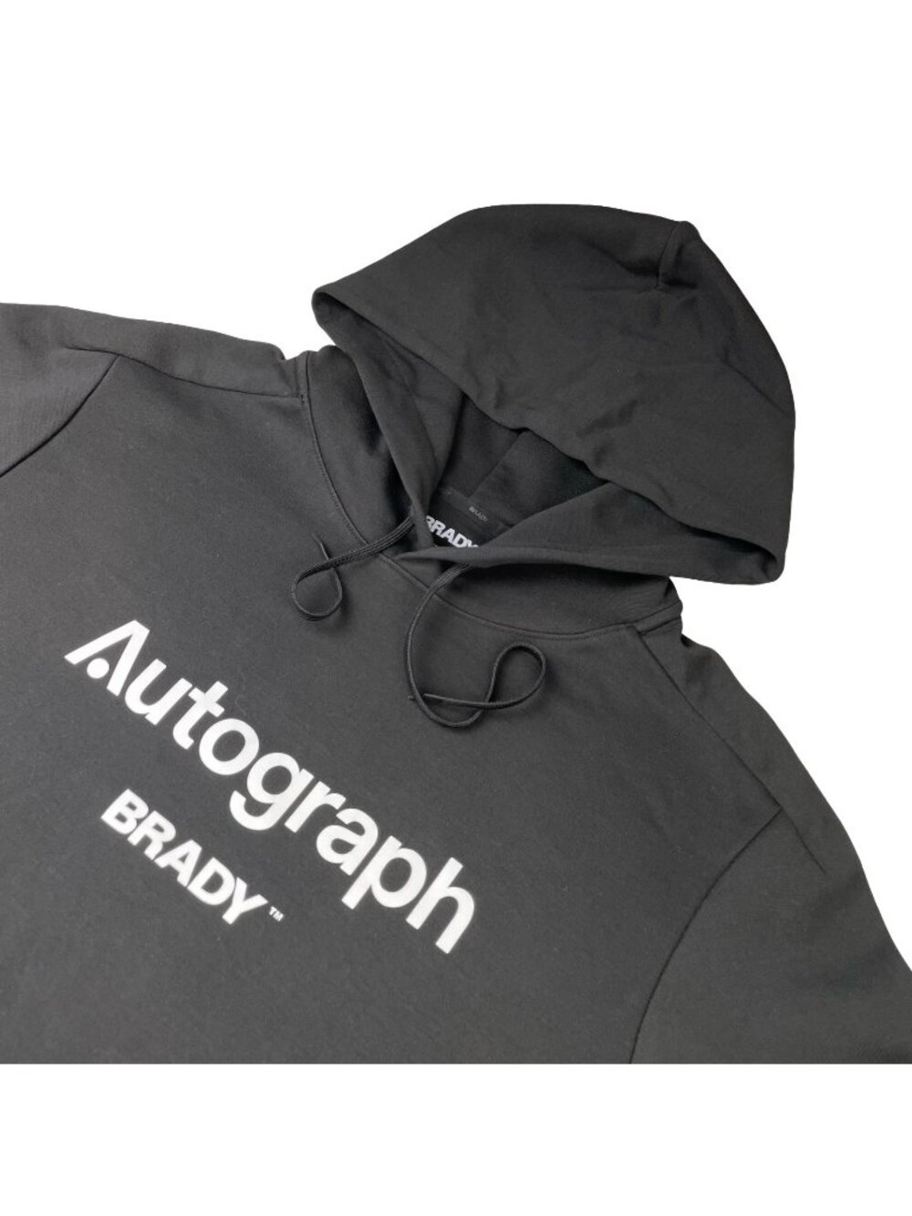 Brady Autograph Men’s Pullover Hoodie Black • XL